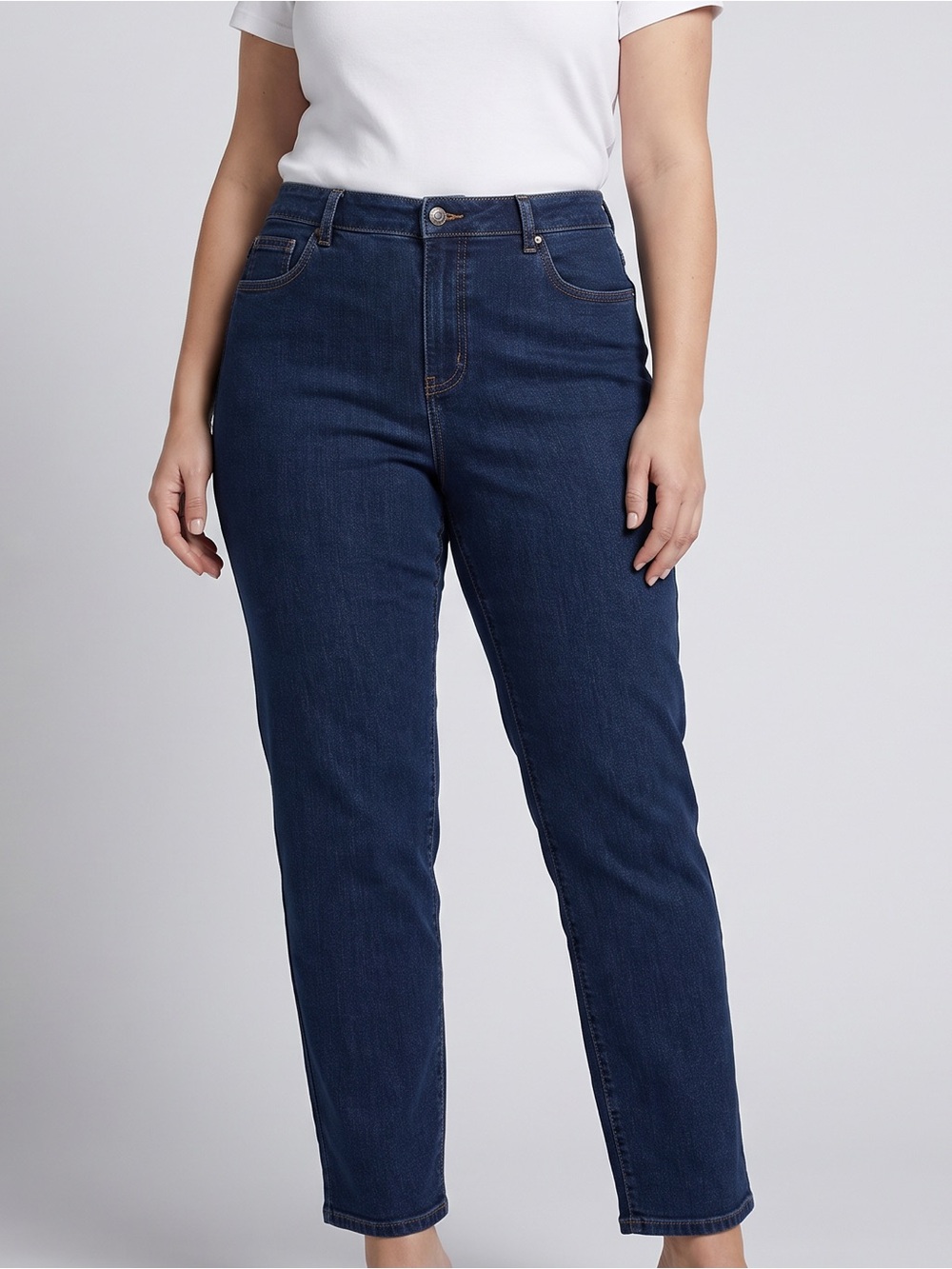 Gloria Vanderbilt Dark Navy Jeans - Slim Ankle